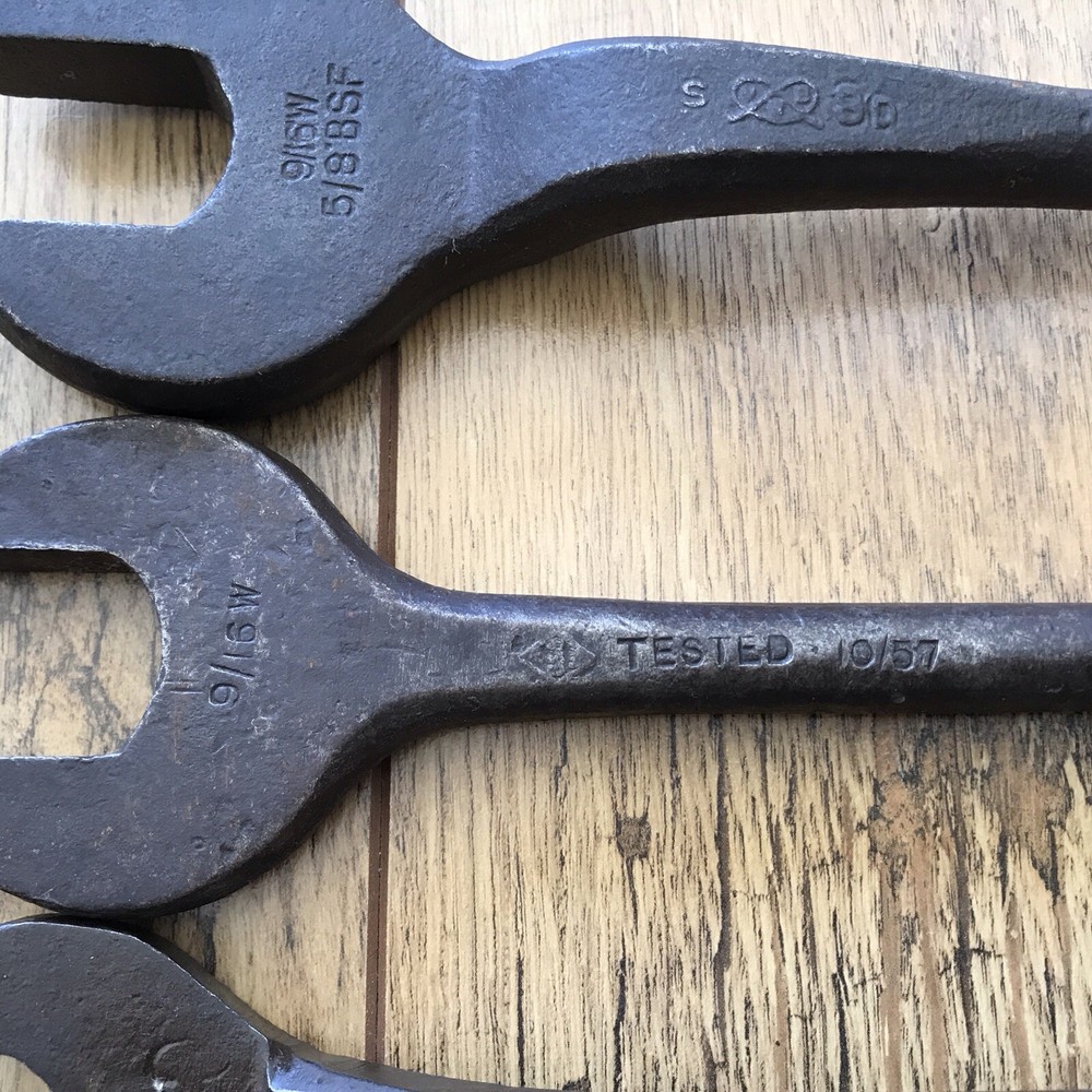 5 Vintage Podger Spanners.