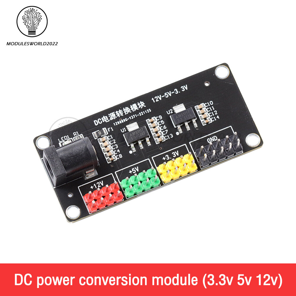 DC-DC 12V TO 3.3V 5V 12V Step Down Power Supply Module Multi Output Voltage