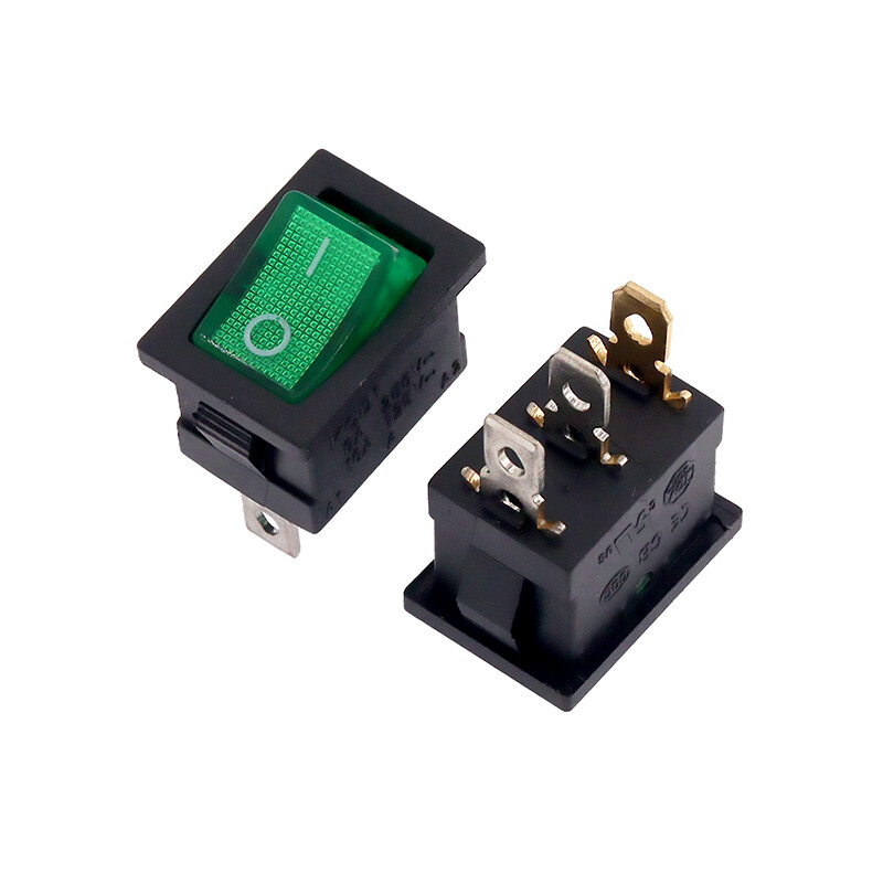 Rectangular Rocker Switch 2/3 Position SPST 125V 250V 6A/10A KCD1 ON OFF