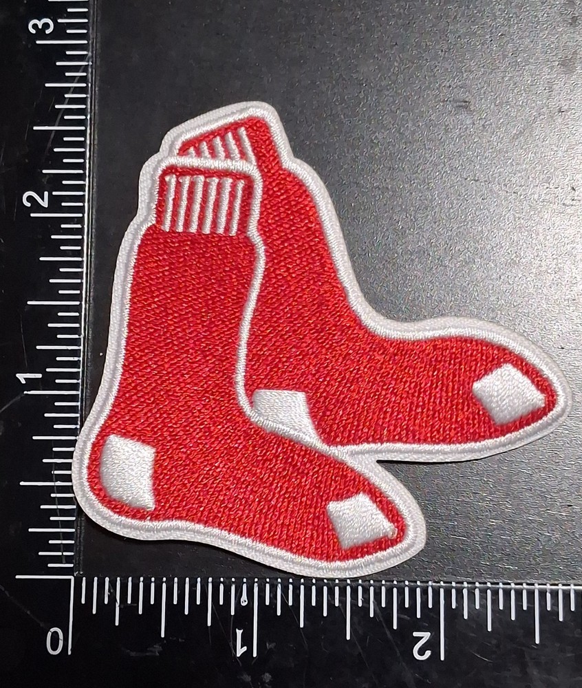 BOSTON RED SOX BASEBALL IRON ON PATCH