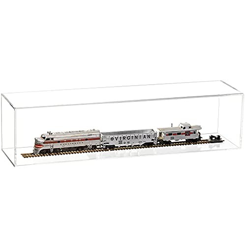 Model Train Clear Acrylic Table Top Display Case (D05/A086-CB)