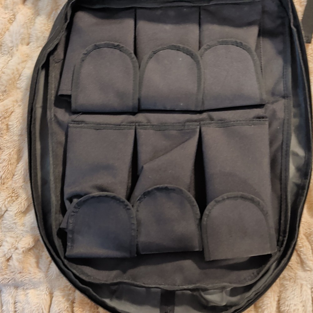Hackett Equipment Backpack Big Bertha Four Pistol Range Backpack Black