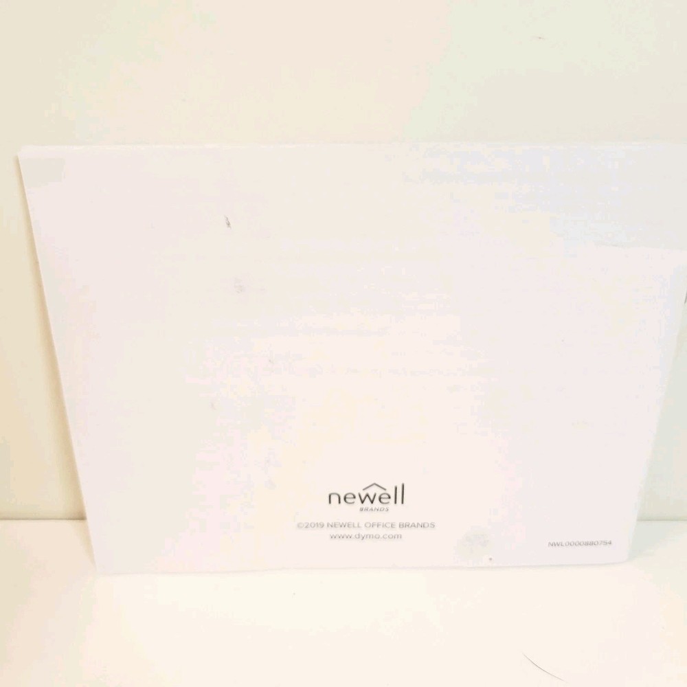 Dymo LabelWriter Quick Start Guide Manual Book ONLY