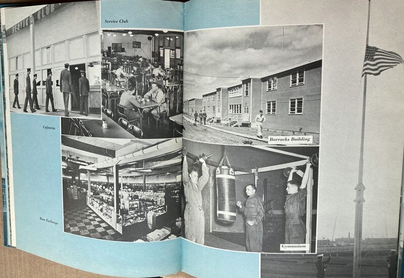 Parks Air Force Base 1955 Yearbook Dublin CA Flights 231 thru 238 Basic Training