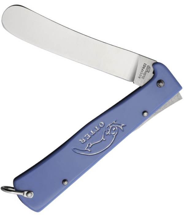 OTTER-Messer Mercator Humpback Folding Knife Blunt Tip Stainless Construction