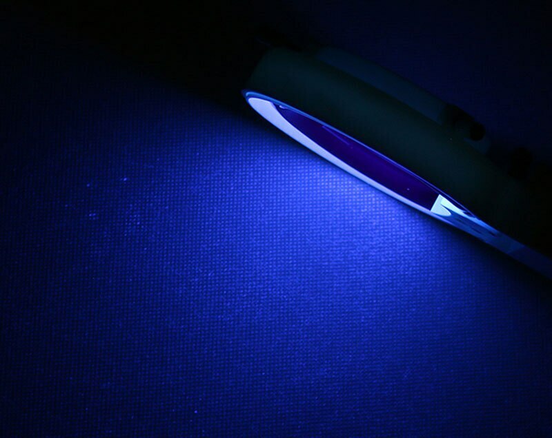 8W 220V Microscope Purple UV Fluorescent Ring Lamp Light Source