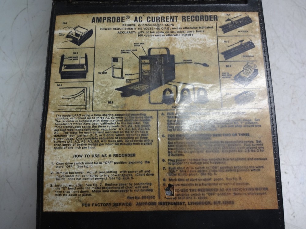 Amprobe Instrument 300 Sva Current Recorder