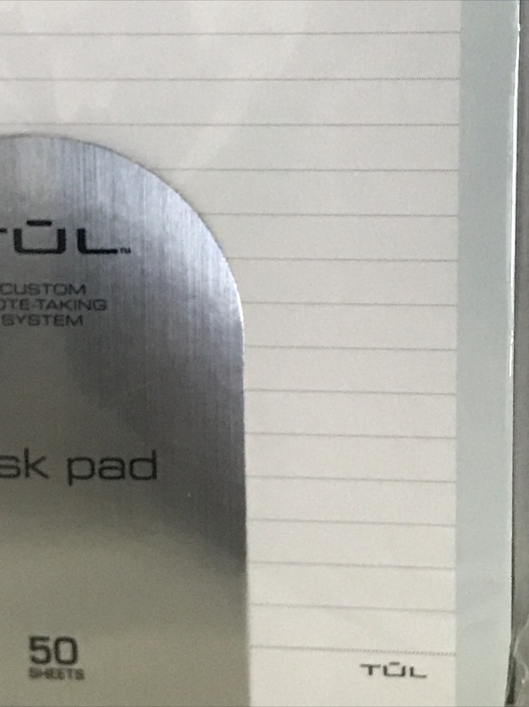 TUL Discbound Custom Note-Taking System Task Pad 50 Sheets, 5.5" x 4"