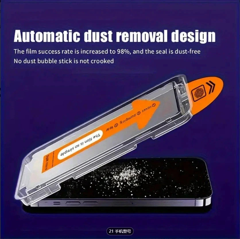 For Apple iPhone 15 Screen Protector Tempered Glass Front ONlY