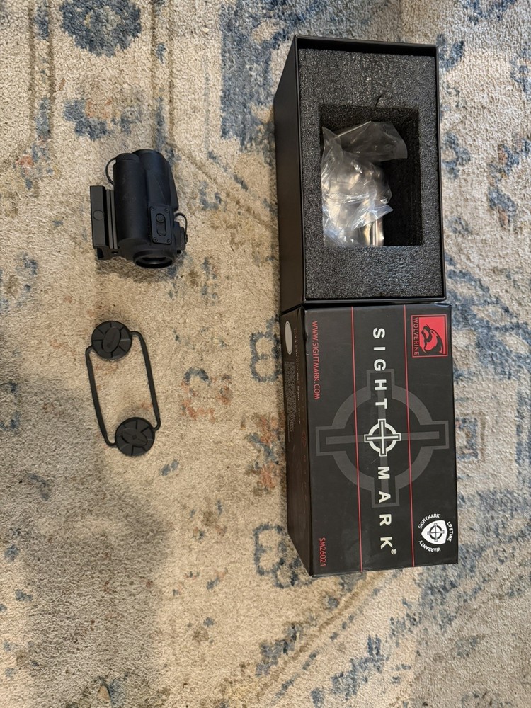 Sightmark Wolverine 1x28 FSR Red Dot Sight 2 MOA Dot Black