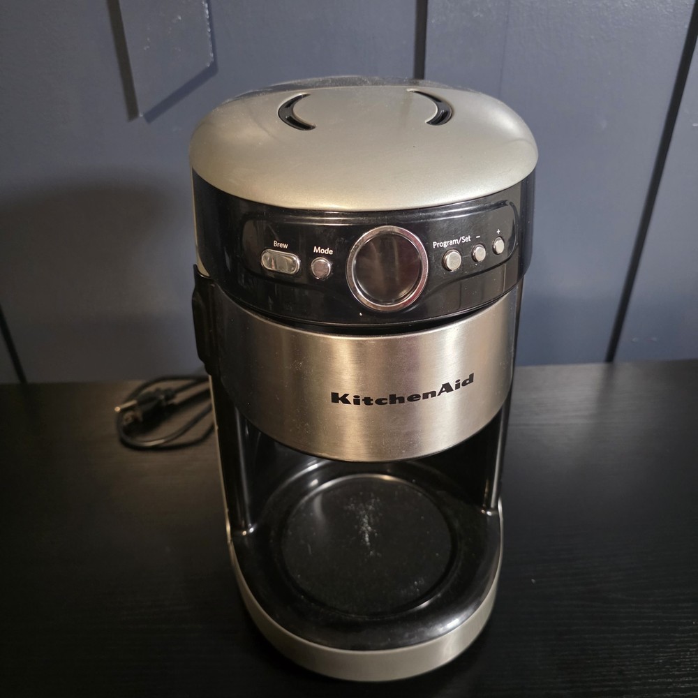 Kitchen Aid Programable 12 Cup Coffee Maker Silver  KCM2220B0 Parts Only!