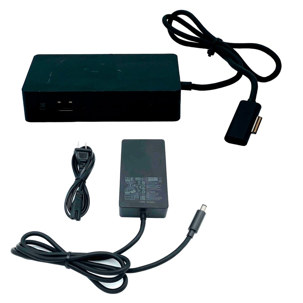 Genuine Microsoft Model 1917 Surface Dock 2 USB-C Docking Station w/OEM 200W AC
