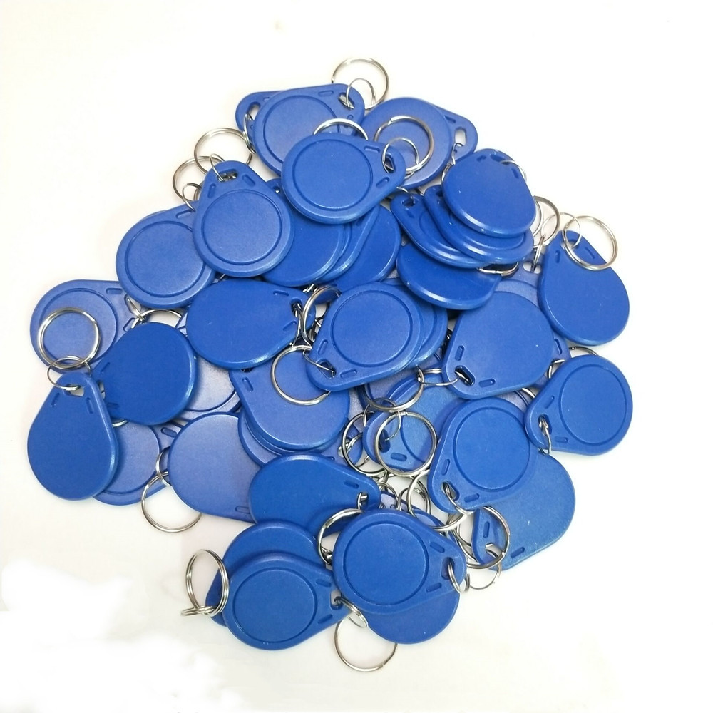 50pcs T5577 Rewritable Writable Keyfobs RFID Tag 125KHZ Proximity Token Access