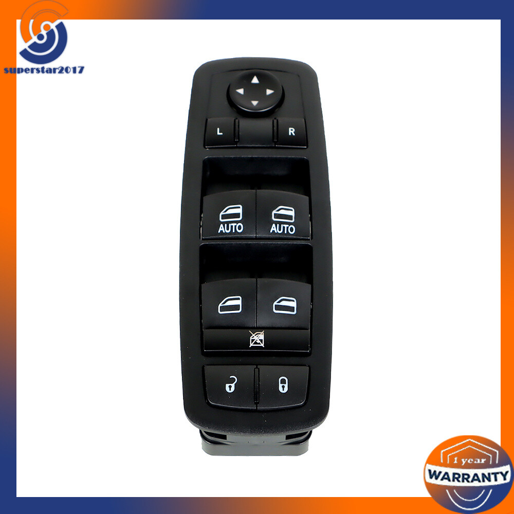 Left Window Control Switch Driver Side Power For 2011-2016 2017 Dodge 4-Door