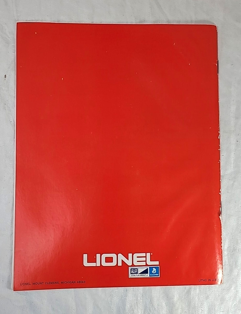 Lionel 1972 Model Train Catalog