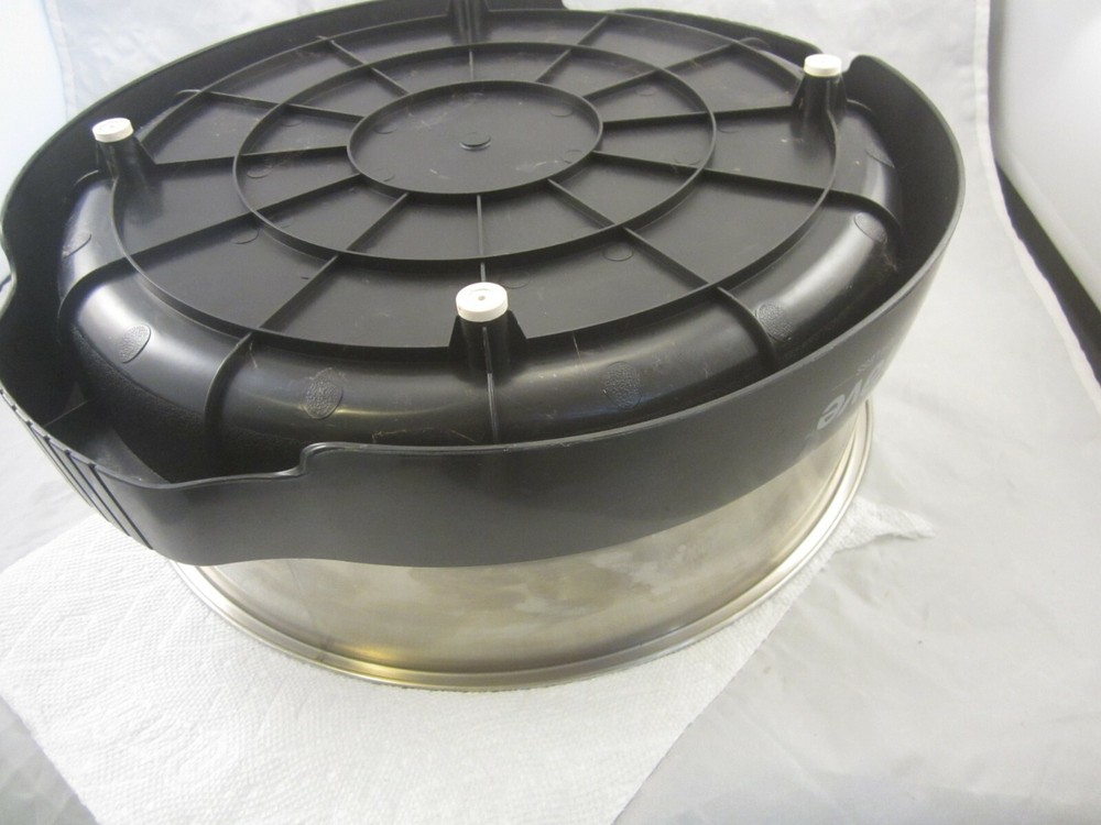 Nuwave Oven Model 20602 Replacement Bottom Base and Metal Extender Ring.