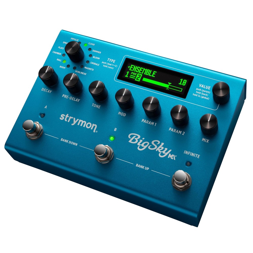 Strymon BigSky MX Reverb Workstation Pedal