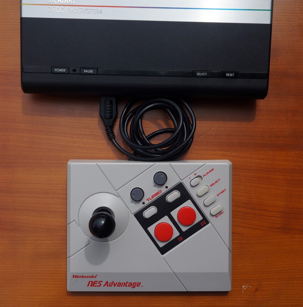 Nintendo NES Advantage Modded Controller Joystick for Atari 7800 Mod