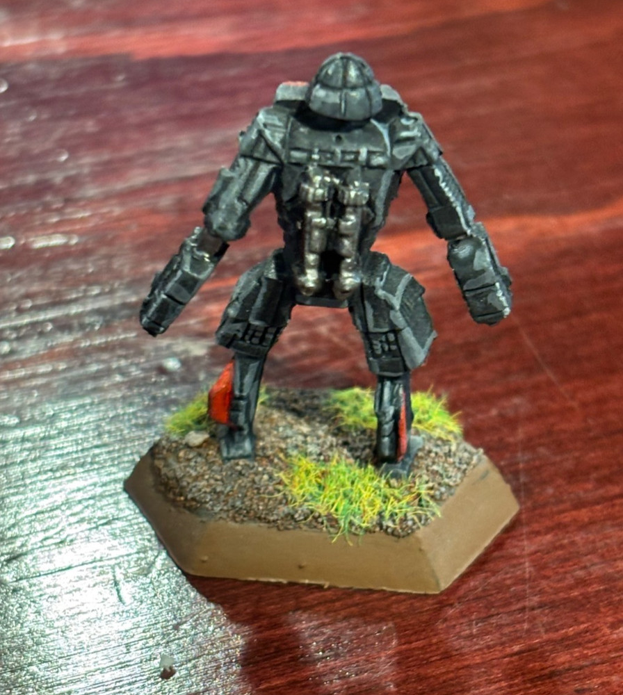 Battletech Painted Plastic Miniature "Dervish" Wolf's Dragoons Based