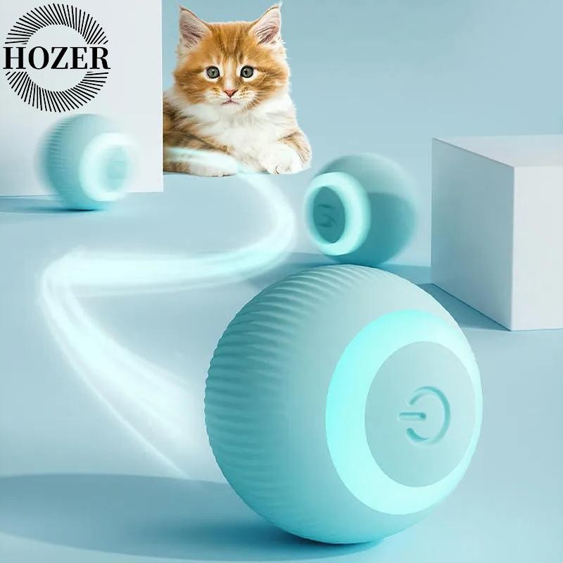 Smart Interactive Cat Ball – Automatic Rolling Electronic Toy for Indoor Play