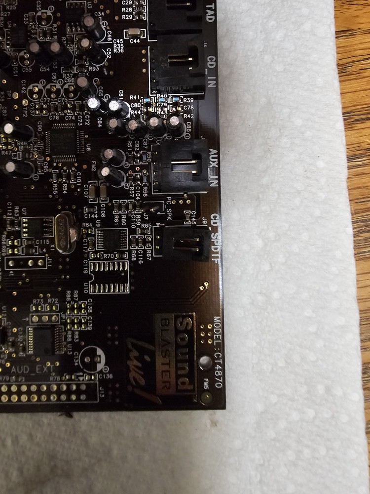 Creative labs, sound blaster live￼ Ct4870