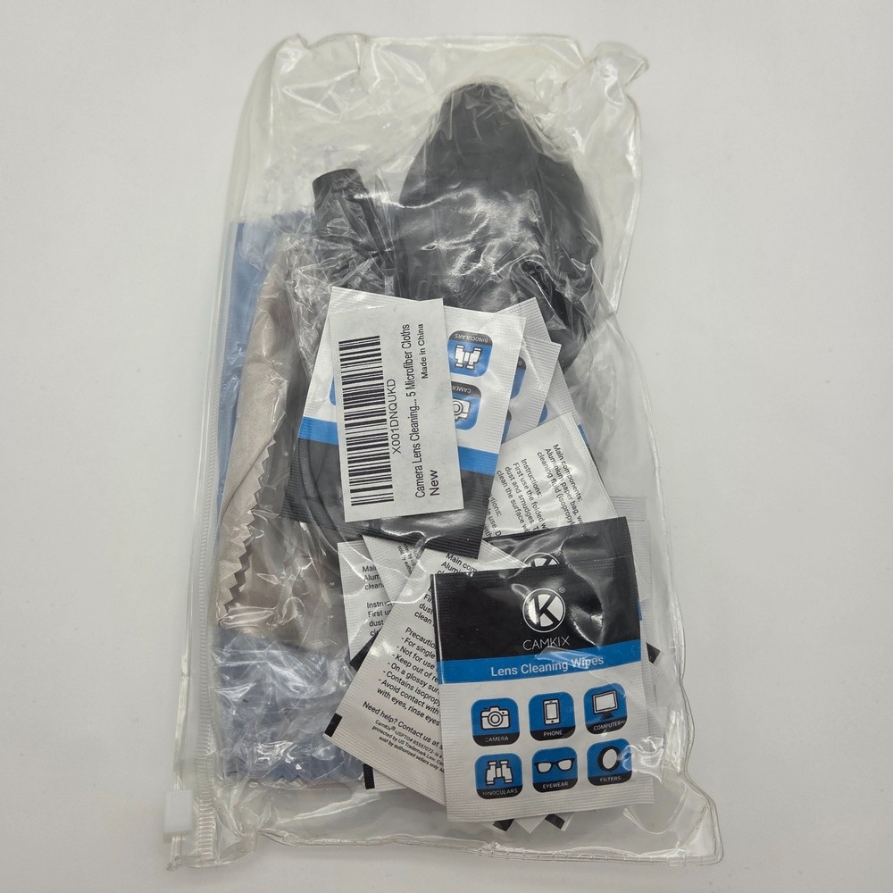 Camkix camera lens cleaning with 2 Microcloths