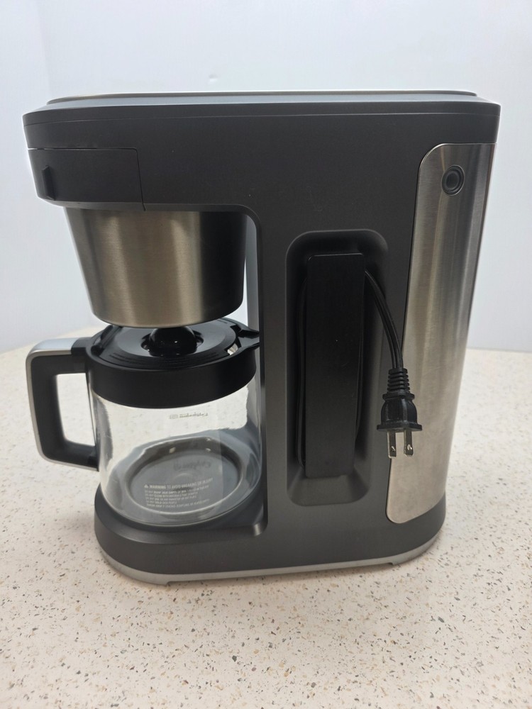 Calphalon BVCLDCG1 10 Cup Programmable LCD Display Coffee Maker Stainless Steel