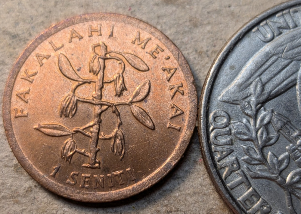Tonga 1 seniti 1996
