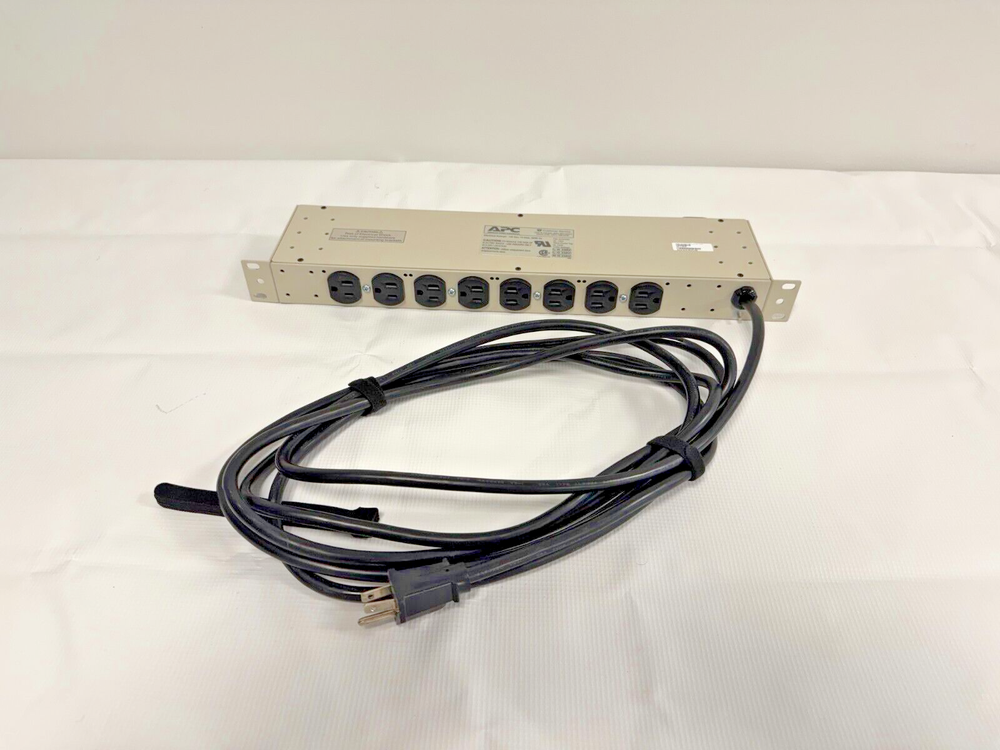 APC SurgeArrest Network Power Distribution Unit NET9RM - 15' Cord