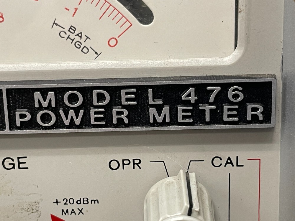 GENERAL MICROWAVE MODEL 476B POWER METER
