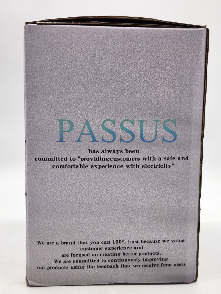 PASSUS Surge Protector with USB C Port
