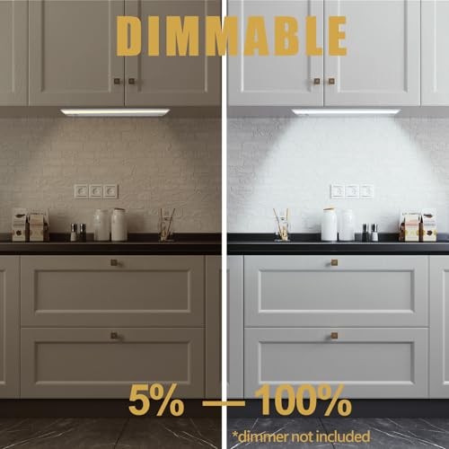 18" 15W LED Under Cabinet Lighting - Hardwired LED Light for 18"