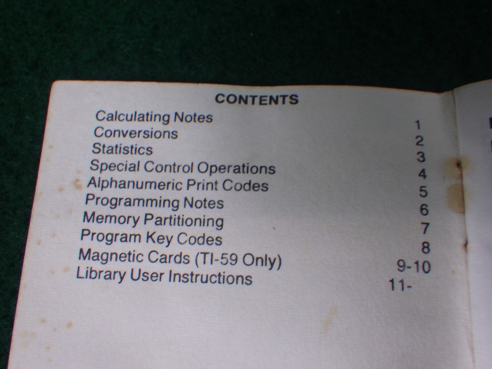 Vintage TI-59 Programmable Calculator With Case Read Description