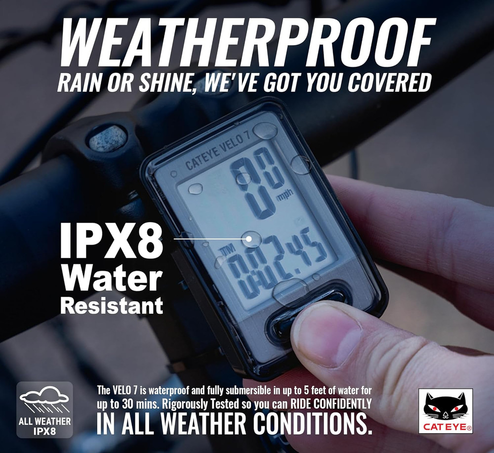 Wired Bike Computer – Entry-Level Speedometer and Odometer, Perfect for Beginner