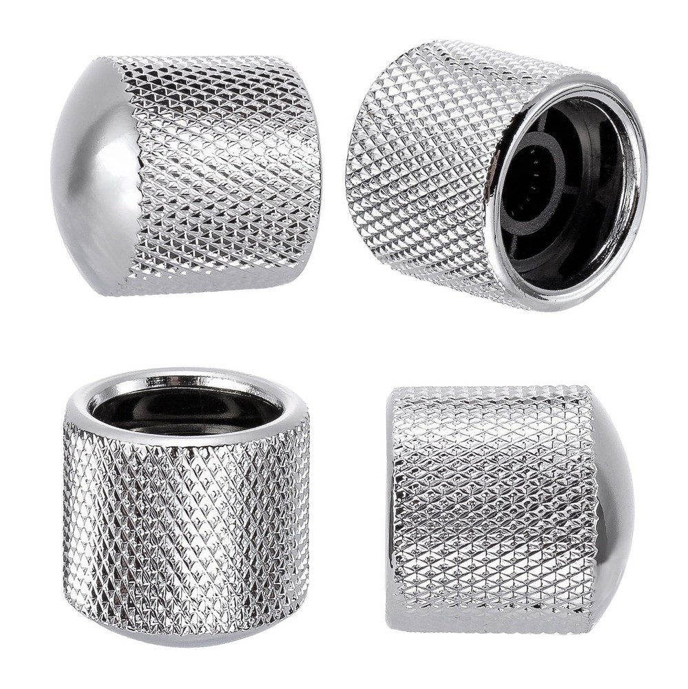 4 Pcs Metal Guitar Knobs Volume Tone Control Knobs Guitar Dome Knobs