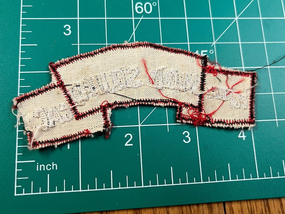 US Army 18th Corps Aviation Company CAC Patch Scroll