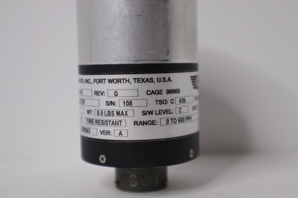 Howell Instruments H9930A-101 Fuel Flow Indicator (28 VDC)