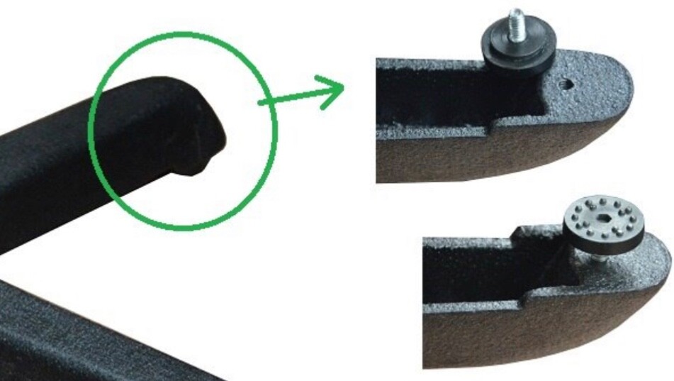 Restaurant Table Bases Glides , 20 pcs