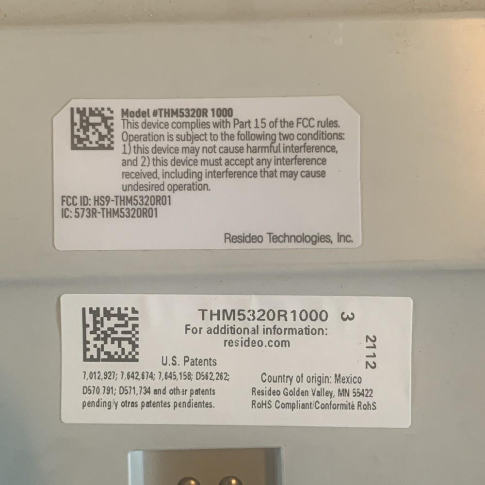Honeywell THM5320R1000 Redlink Interface Module THM5320R