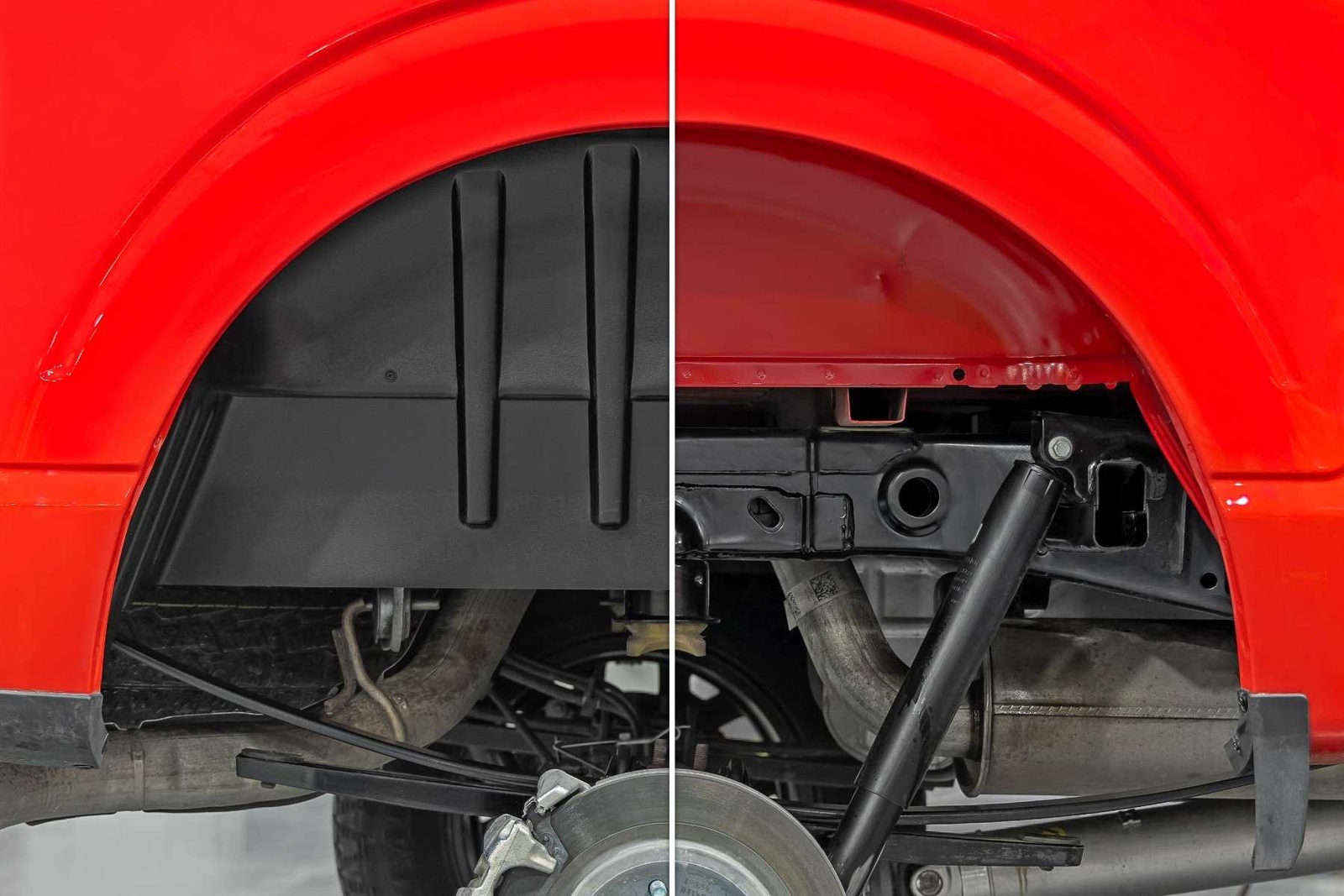 Rough Country Rear Wheel Well Liners for 2021-2024 Ford F-150 - 4213A