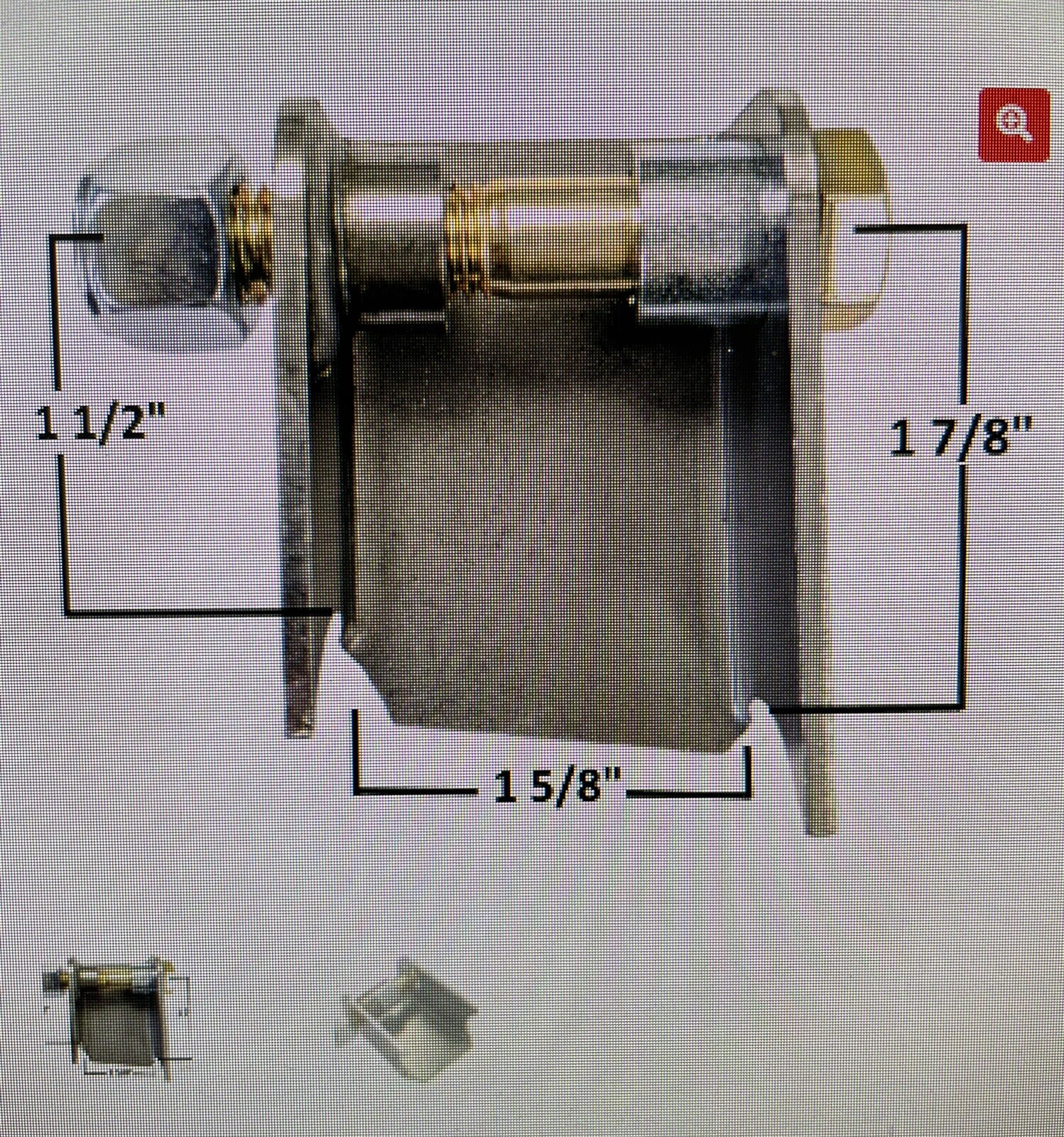 FABRICATOR ANGLED COILOVER SHOCK MOUNT, RIGHT, HOT ROD, MUSTANG, CAMARO,202F