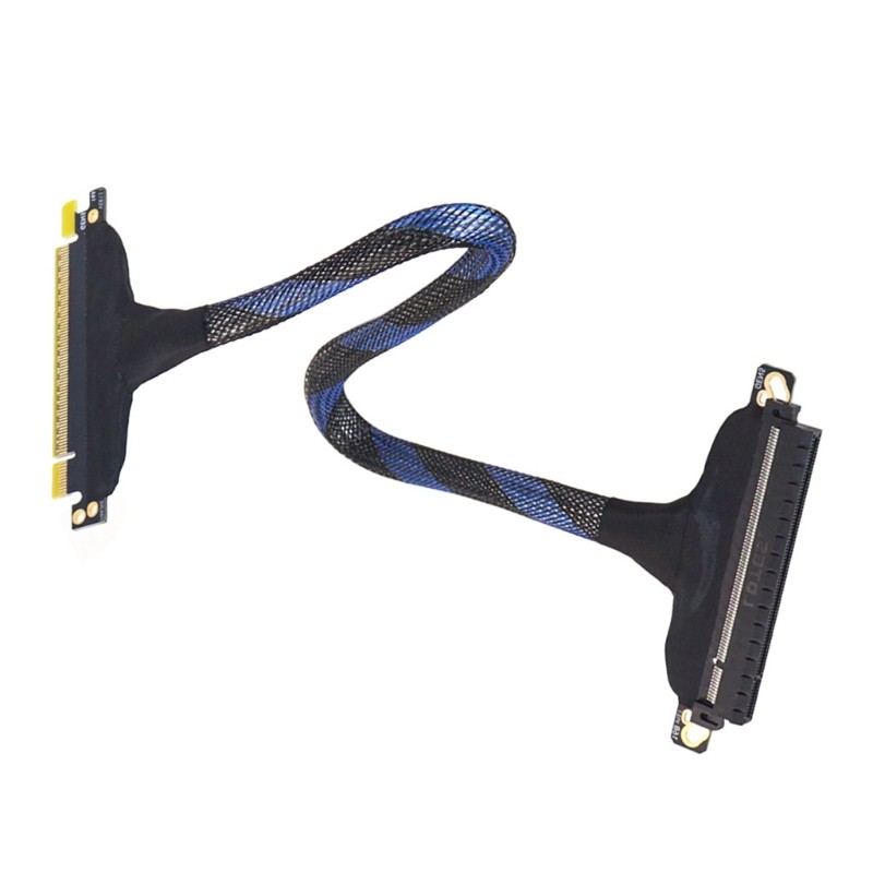 Advanced PCIE5.0 X16 Extension Cable Wire Supporting Backward Compatibility
