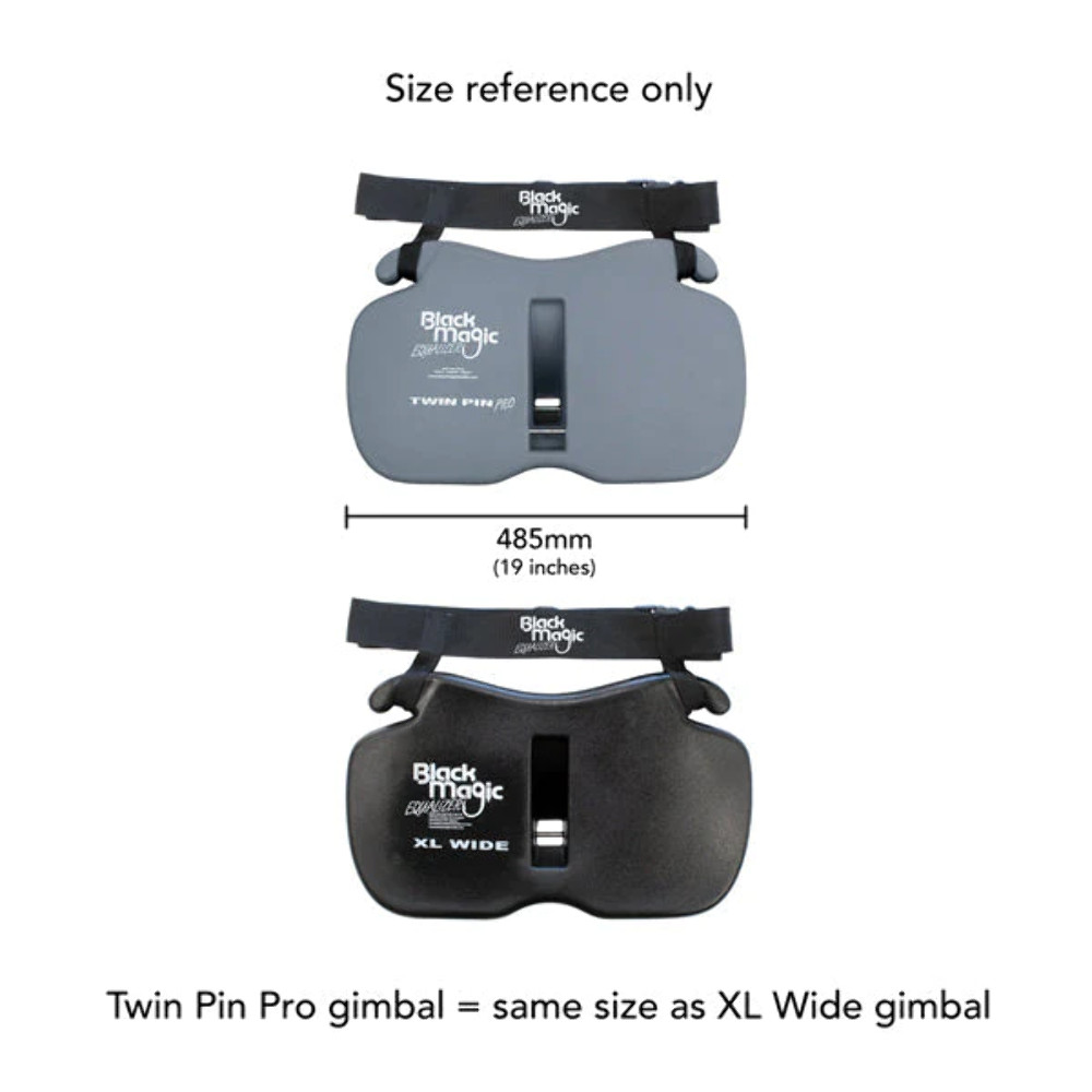 Black Magic Equalizer Twin Pin Pro Gimbal Plate
