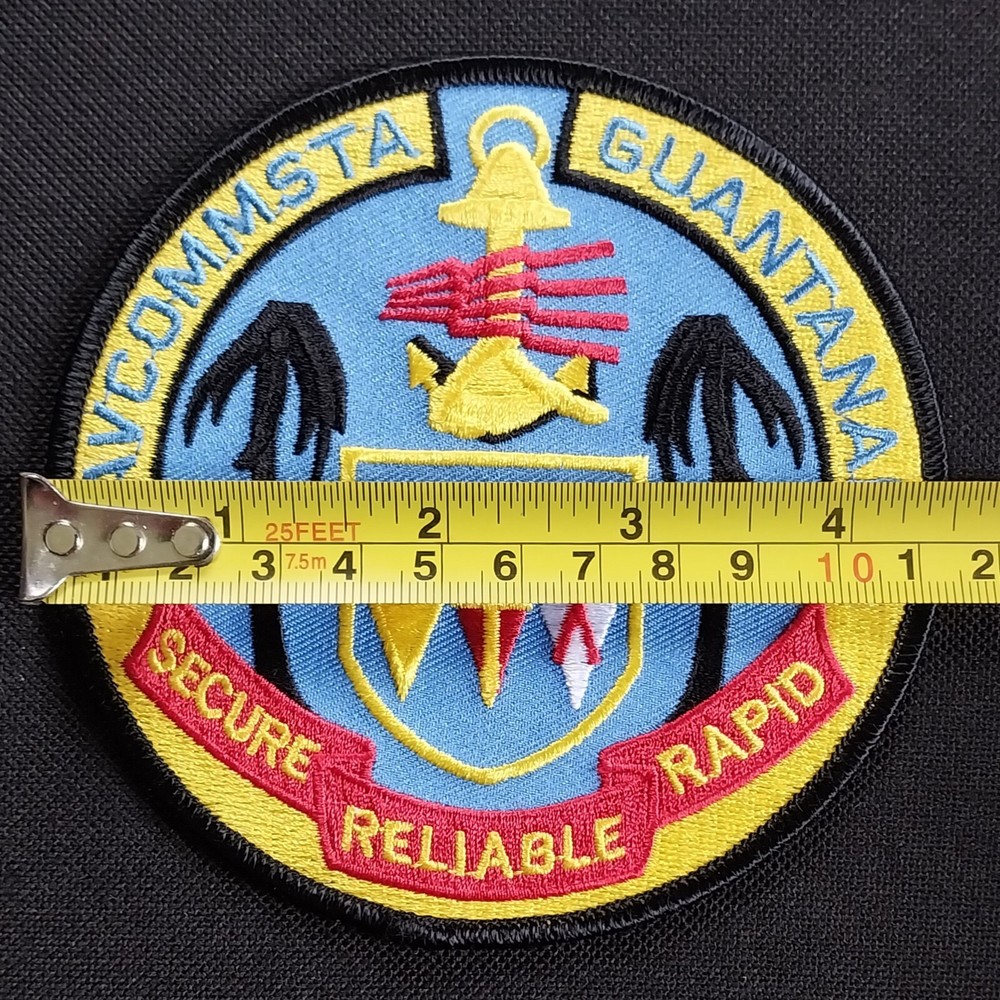 Naval Communication Station US Navy Base Guantanamo NAVCOMMSTA USN Patch