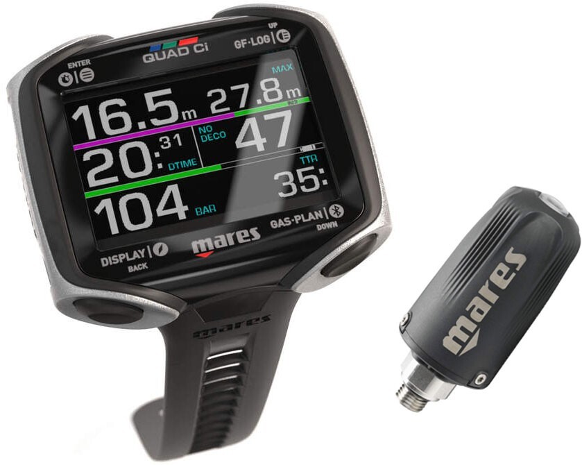 Mares Quad Ci Computer w/Transmitter Option