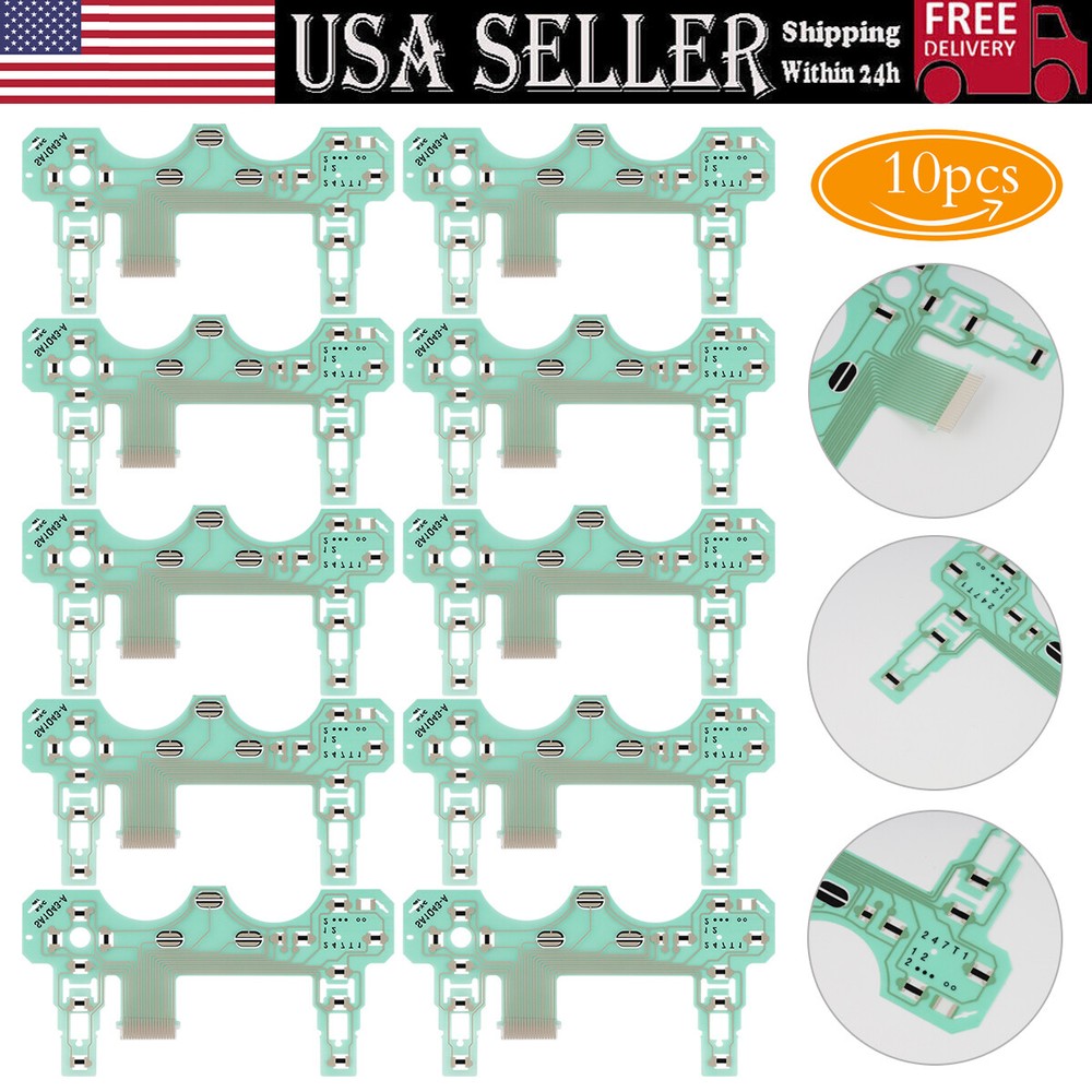 10x Controller PCB Ribbon Circuit Board SA1Q43A for PS2 Dualshock 18pin Socket *