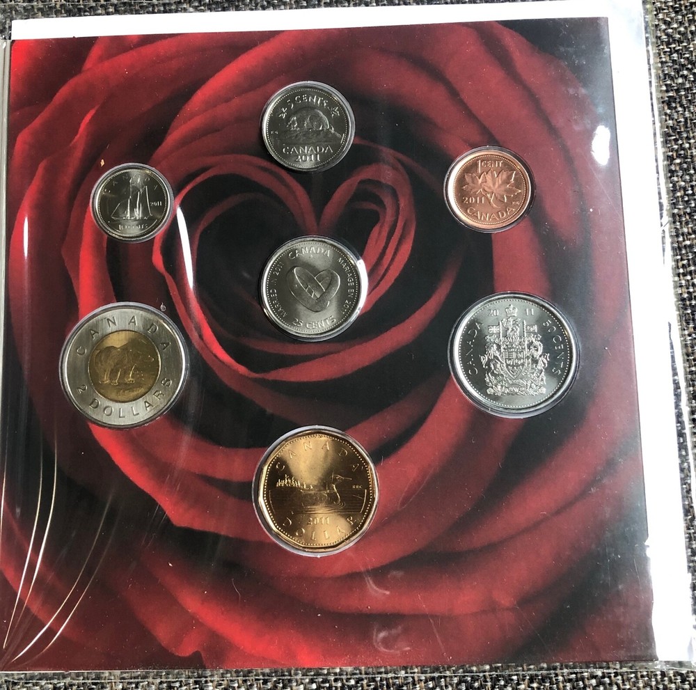 2011 Canada Married in 2011 Gift Coin Set - 🇨🇦