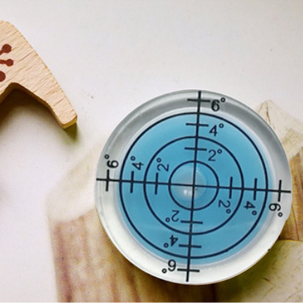 Precise Circular Bubble Level for Turntables and Telescopes 32mm x 7mm