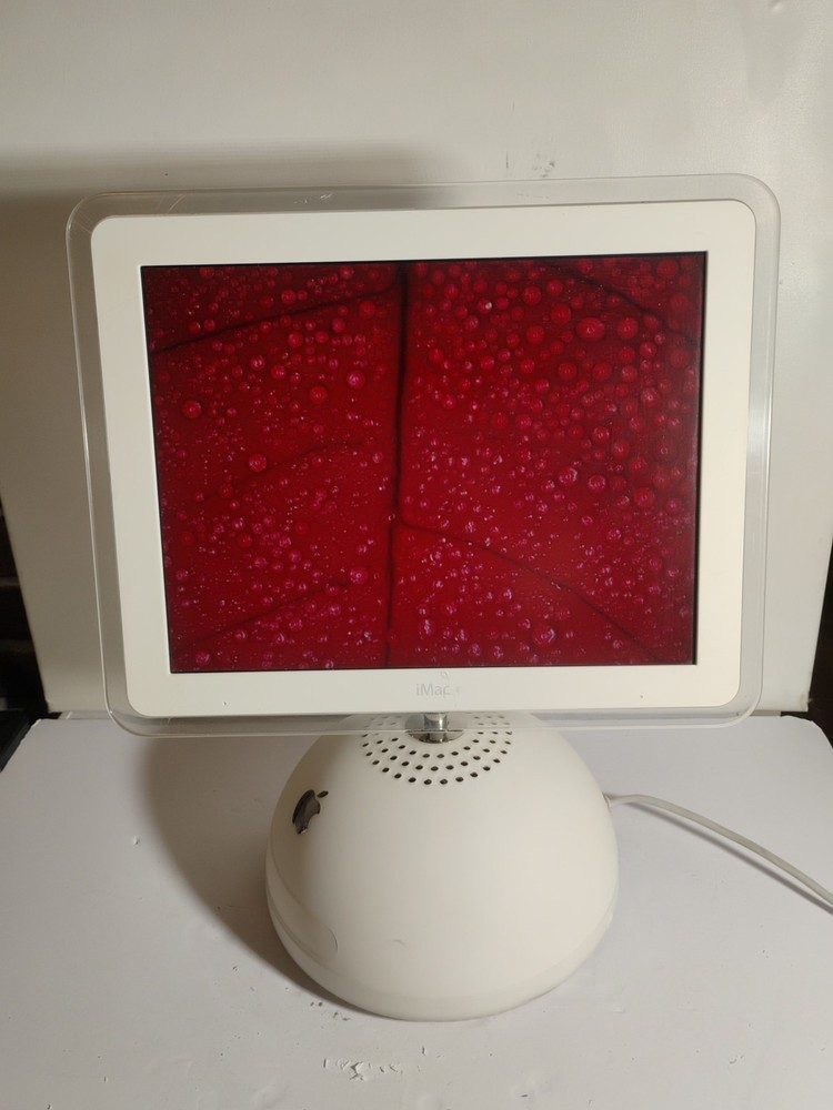 Vintage Apple iMac 2003 Computer Powers On Tested As Is