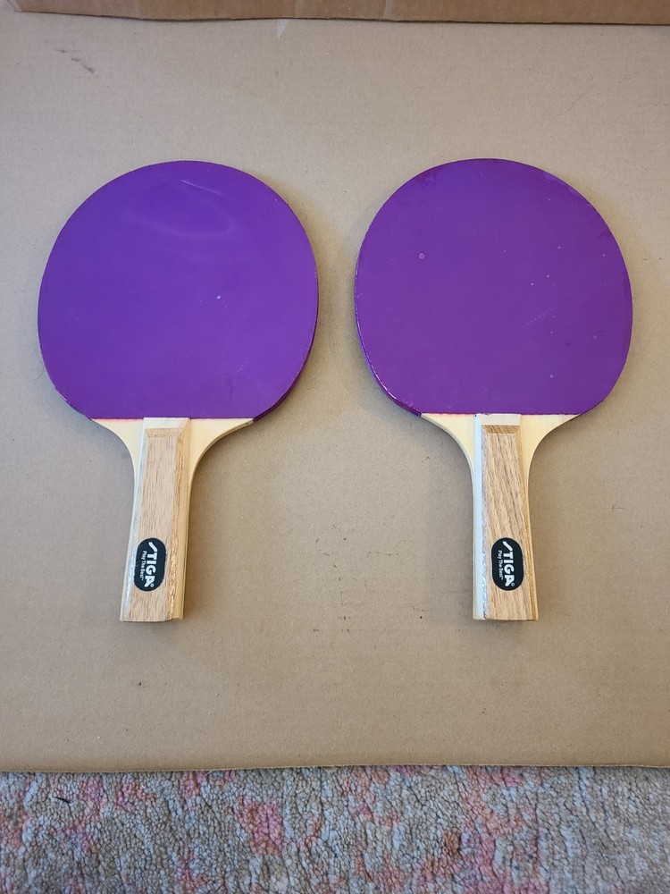 2 Stiga Ping Pong Paddles